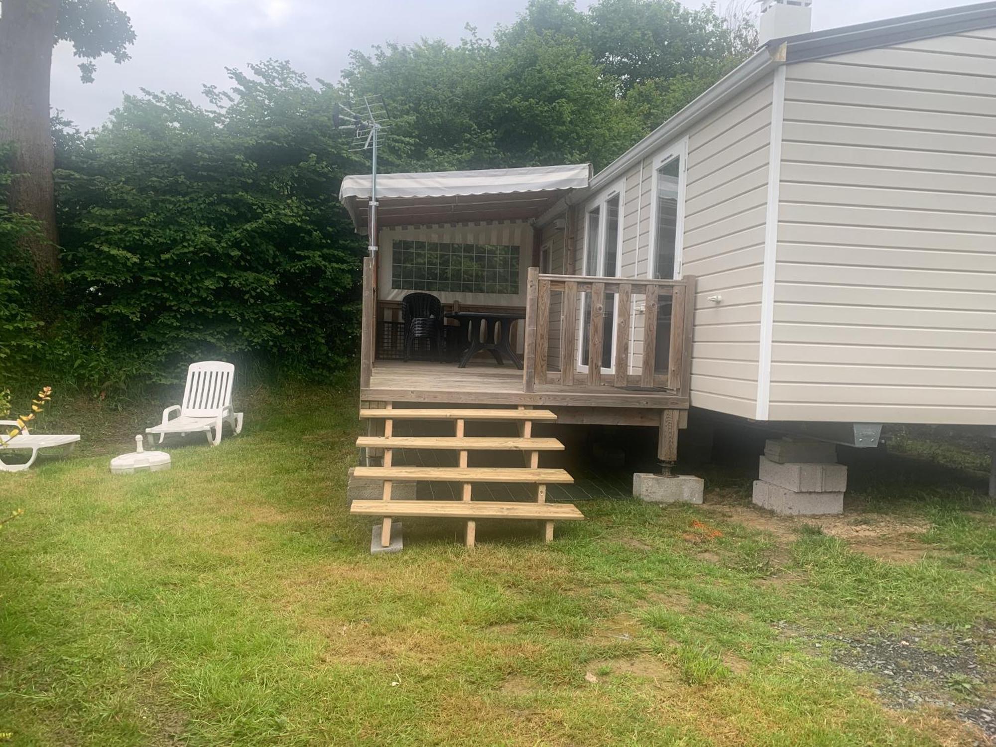 Mobil Home 10 M Et Mme Colas Litteau Kültér fotó
